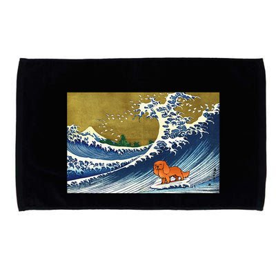 Ruby Cavalier King Charles Spaniel Microfiber Hand Towel