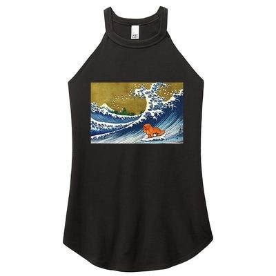 Ruby Cavalier King Charles Spaniel Women's Perfect Tri Rocker Tank