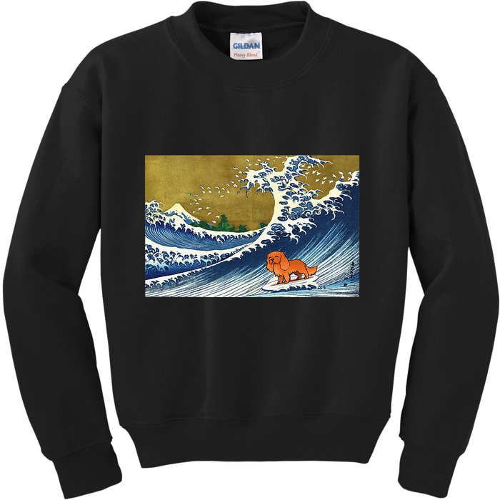 Ruby Cavalier King Charles Spaniel Kids Sweatshirt