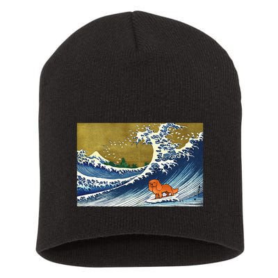 Ruby Cavalier King Charles Spaniel Short Acrylic Beanie