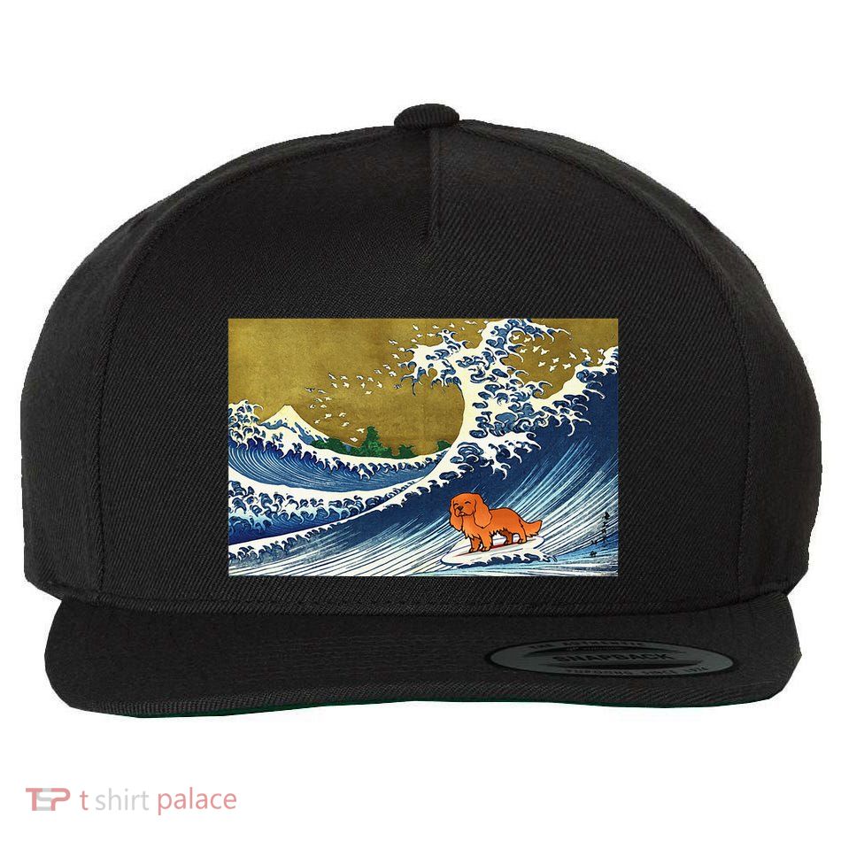 Ruby Cavalier King Charles Spaniel Wool Snapback Cap