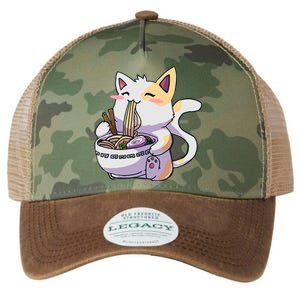 Ramen Cat Kawaii Anime Japanese Kawaii Neko Legacy Tie Dye Trucker Hat