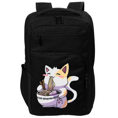 Ramen Cat Kawaii Anime Japanese Kawaii Neko Impact Tech Backpack