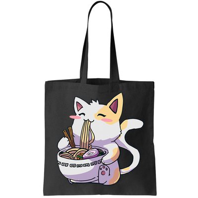 Ramen Cat Kawaii Anime Japanese Kawaii Neko Bag