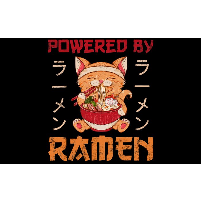 Ra Cat Kawaii Anime Japanese Food Gift Girls Boys Teens Bumper Sticker