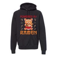 Ra Cat Kawaii Anime Japanese Food Gift Girls Boys Teens Premium Hoodie