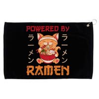 Ra Cat Kawaii Anime Japanese Food Gift Girls Boys Teens Grommeted Golf Towel