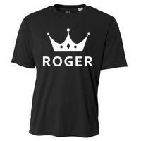 ROGER CROWN KING CUSTOM GIFT NAME FOR ROGER Cooling Performance Crew T-Shirt