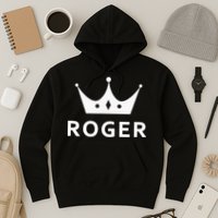 ROGER CROWN KING CUSTOM GIFT NAME FOR ROGER Hoodie