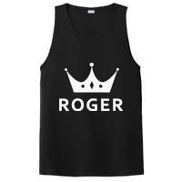 ROGER CROWN KING CUSTOM GIFT NAME FOR ROGER PosiCharge Competitor Tank