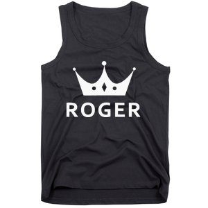 ROGER CROWN KING CUSTOM GIFT NAME FOR ROGER Tank Top