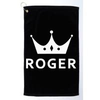 ROGER CROWN KING CUSTOM GIFT NAME FOR ROGER Golf Towel