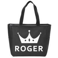 ROGER CROWN KING CUSTOM GIFT NAME FOR ROGER Zip Tote Bag