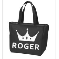ROGER CROWN KING CUSTOM GIFT NAME FOR ROGER Zip Tote Bag