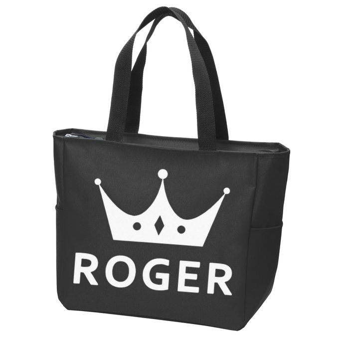 ROGER CROWN KING CUSTOM GIFT NAME FOR ROGER Zip Tote Bag