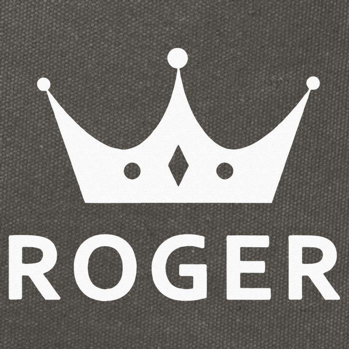 ROGER CROWN KING CUSTOM GIFT NAME FOR ROGER Cotton Canvas Backpack