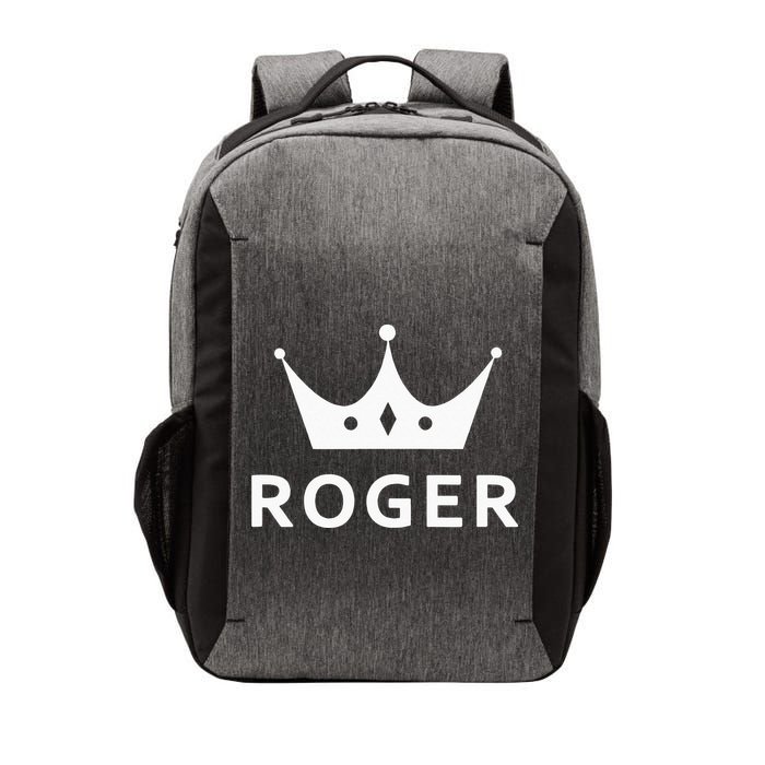 ROGER CROWN KING CUSTOM GIFT NAME FOR ROGER Vector Backpack