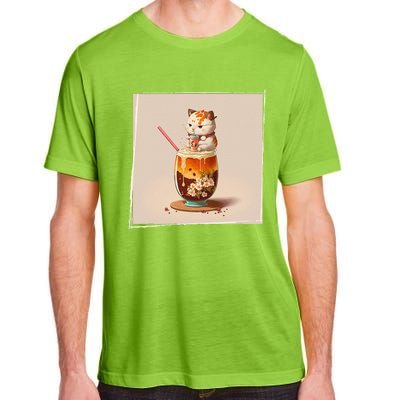 Ra Cat Kawaii Anime Japanese Kawaii Neko Adult ChromaSoft Performance T-Shirt