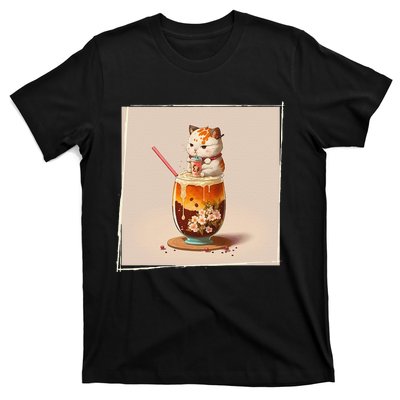 Ra Cat Kawaii Anime Japanese Kawaii Neko T-Shirt