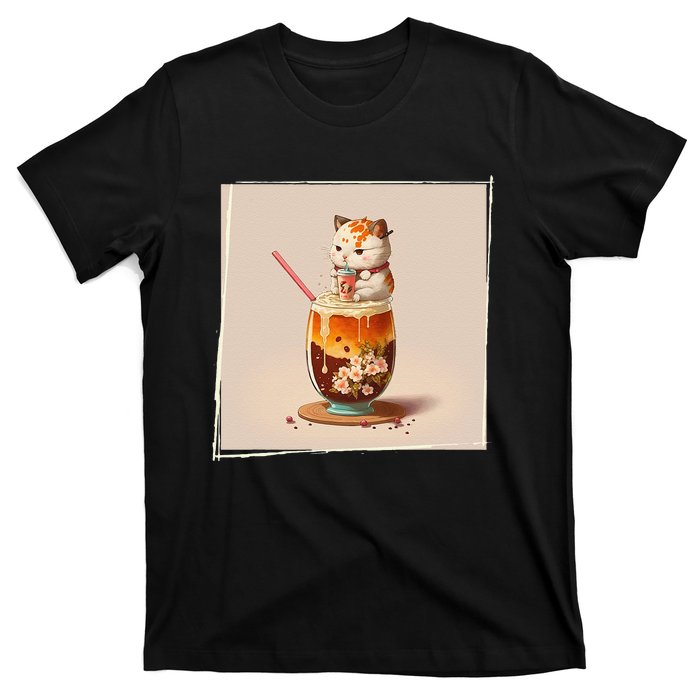 Ra Cat Kawaii Anime Japanese Kawaii Neko T-Shirt