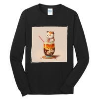 Ra Cat Kawaii Anime Japanese Kawaii Neko Tall Long Sleeve T-Shirt