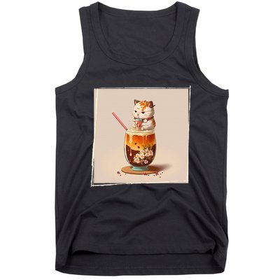 Ra Cat Kawaii Anime Japanese Kawaii Neko Tank Top