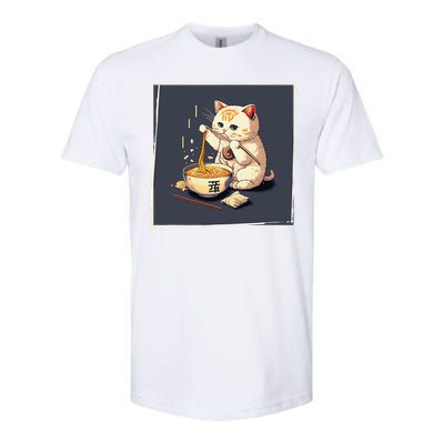 Ra Cat Kawaii Anime Japanese Kawaii Neko  Softstyle CVC T-Shirt