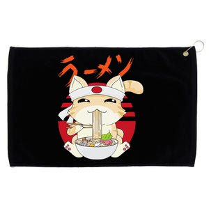 Ra Cat Kawaii Neko Ra Japanese Anime  Grommeted Golf Towel