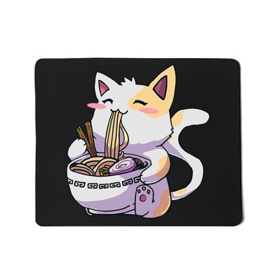 Ra Cat Kawaii Anime Japanese Kawaii Neko Mousepad