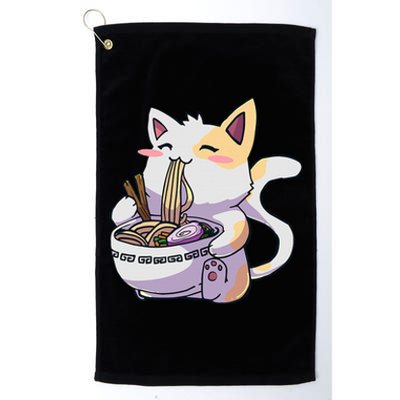 Ra Cat Kawaii Anime Japanese Kawaii Neko Platinum Collection Golf Towel