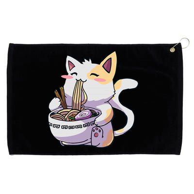 Ra Cat Kawaii Anime Japanese Kawaii Neko Grommeted Golf Towel