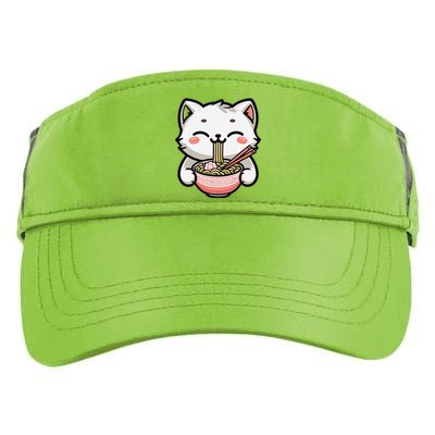 Ramen Cat Kitten Kawaii Japanese Neko Anime Adult Drive Performance Visor