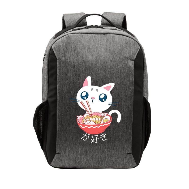Ramen Cat Kawaii Anime Japanese Kawaii Neko Vector Backpack