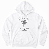 Retro Cool Key West Florida Palm Tree Novelty Hoodie