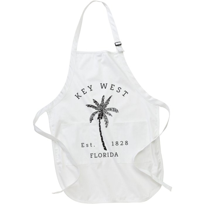 Retro Cool Key West Florida Palm Tree Novelty Apron