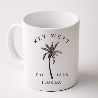Retro Cool Key West Florida Palm Tree Novelty Mug