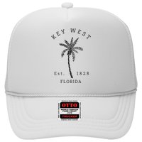 Retro Cool Key West Florida Palm Tree Novelty Hat