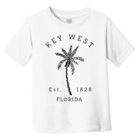 Retro Cool Key West Florida Palm Tree Novelty Toddler T-Shirt
