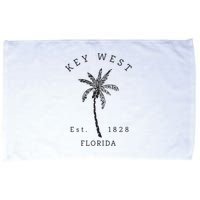 Retro Cool Key West Florida Palm Tree Novelty Microfiber Hand Towel