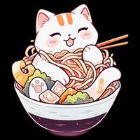 Ra Cat Kawaii Neko Cute Anime Cooling Performance Crew T-Shirt