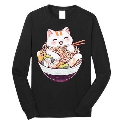 Ra Cat Kawaii Neko Cute Anime Long Sleeve Shirt