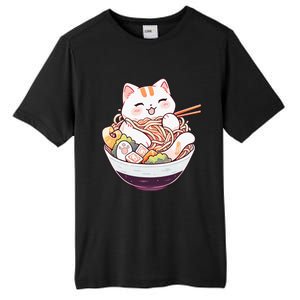 Ra Cat Kawaii Neko Cute Anime Tall Fusion ChromaSoft Performance T-Shirt