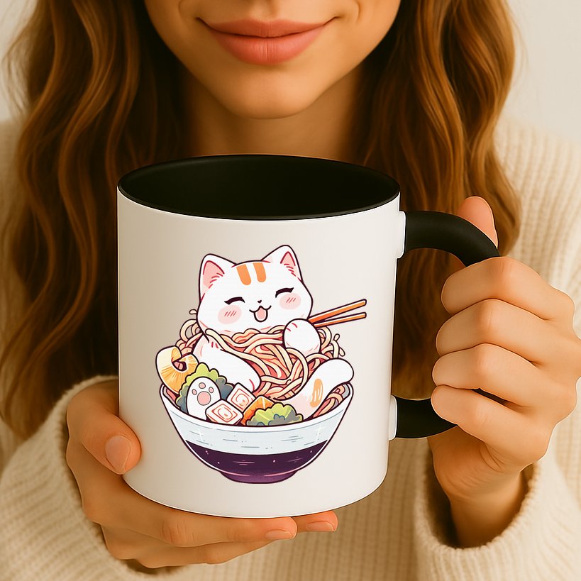 Ra Cat Kawaii Neko Cute Anime Mug