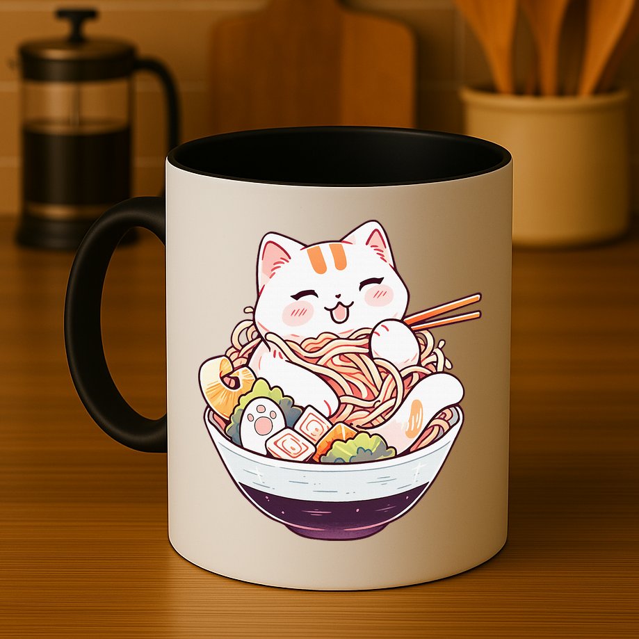 Ra Cat Kawaii Neko Cute Anime Mug