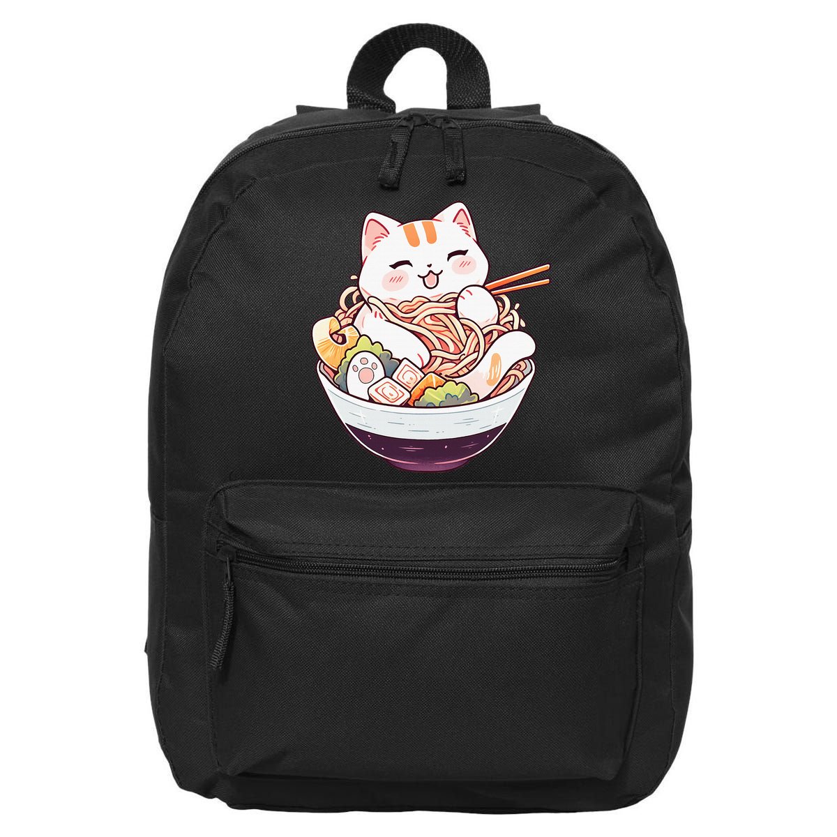 Ra Cat Kawaii Neko Cute Anime 16 in Basic Backpack