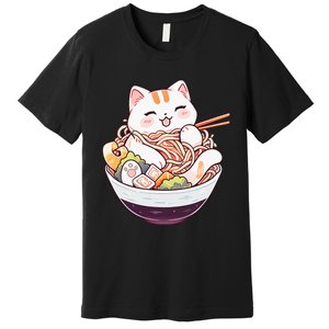 Ra Cat Kawaii Neko Cute Anime Premium T-Shirt