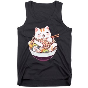 Ra Cat Kawaii Neko Cute Anime Tank Top