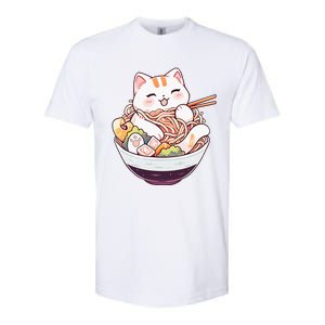 Ra Cat Kawaii Neko Cute Anime Softstyle CVC T-Shirt