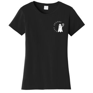 Retro Cute Little Ghost Boo Halloween Costume Women's T-Shirt