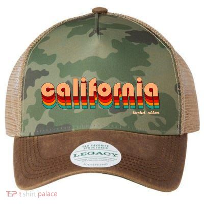 Retro California Limited Edition Logo Legacy Tie Dye Trucker Hat